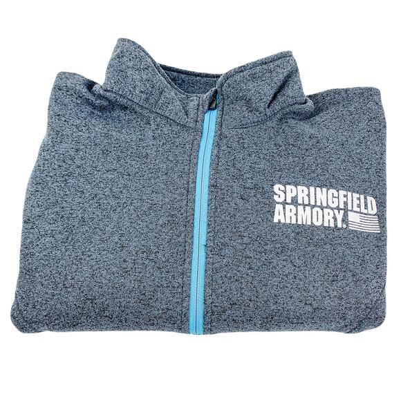 Long Sleeve Pullover Sweater Size Medium J America Women’s Jacket ¼ Zip Gray - Picture 10 of 11